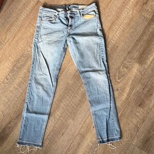 rag & bone Light Wash Skinny Jeans